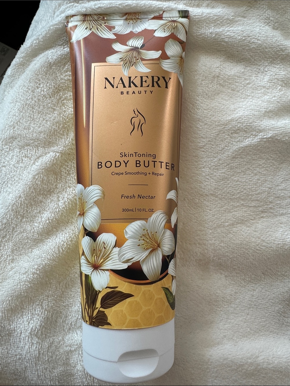 🆕 Nakery Beauty Skin Toning Body Butter crepe smoothing FRESH NECTAR 10 oz